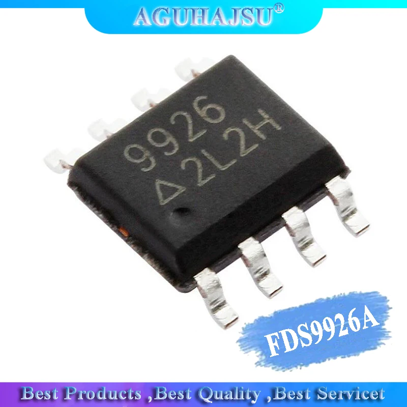 10 шт. FDS9926A SOP8 FDS9926 SOP ME9926A CEM9926A AP9926 9926A 9926 лапками углублением SOP-8 SI9926