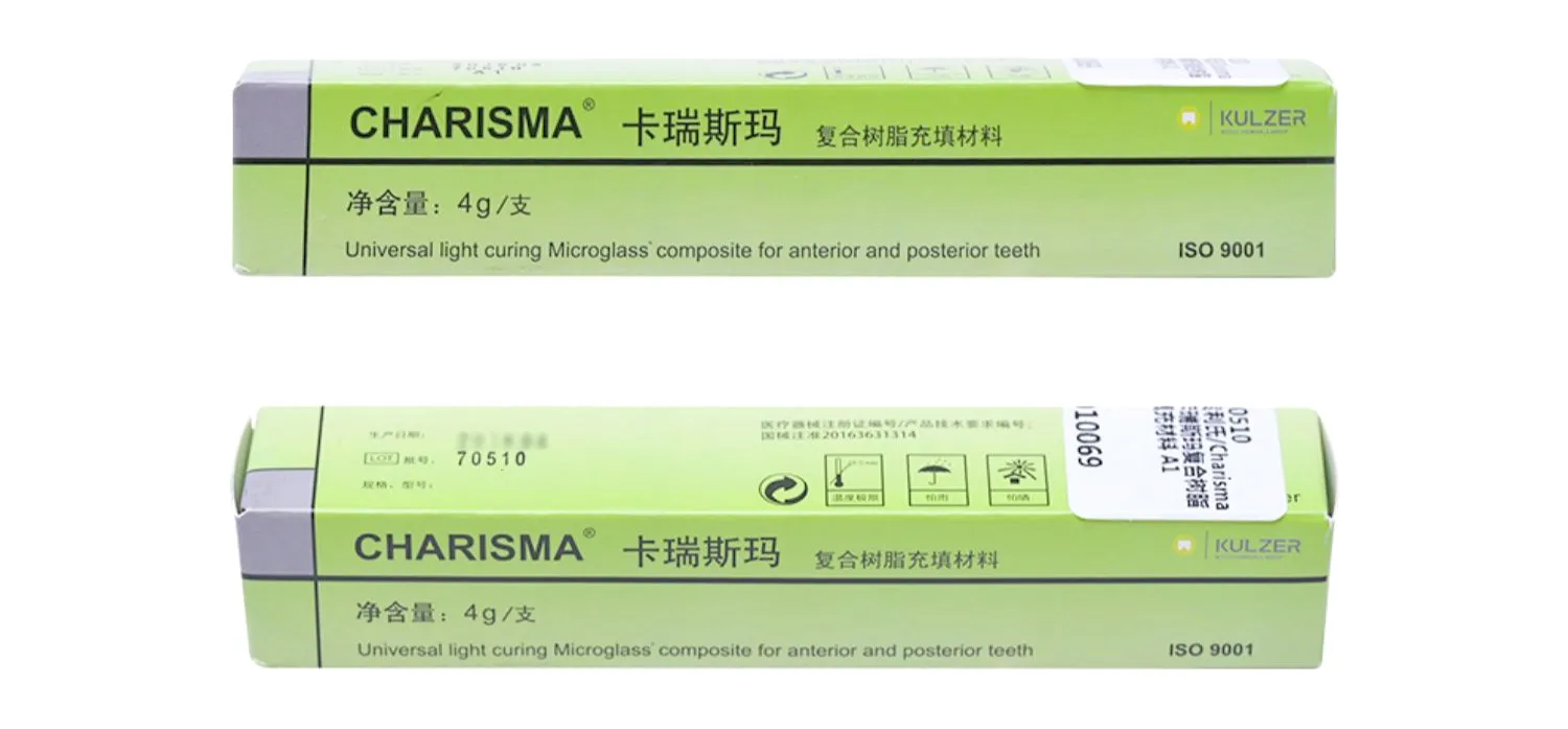 

10Box Dental Charisma Light Cure Composite Resin Universal Syringe A1/A2/A3/A3.5/B1/B2/SL 4g/Syringe