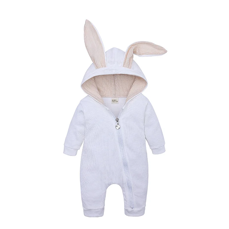Baby Romper Spring Autumn Onesie Jumpsuit Long Sleeve Girl And Boy For Infant Cute Rabbit Costume | Мать и ребенок
