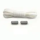 1 пара эластичных шнурков, полукруглые спортивные туфли со шнурками, шнурки для детей и взрослых, 12 цветов