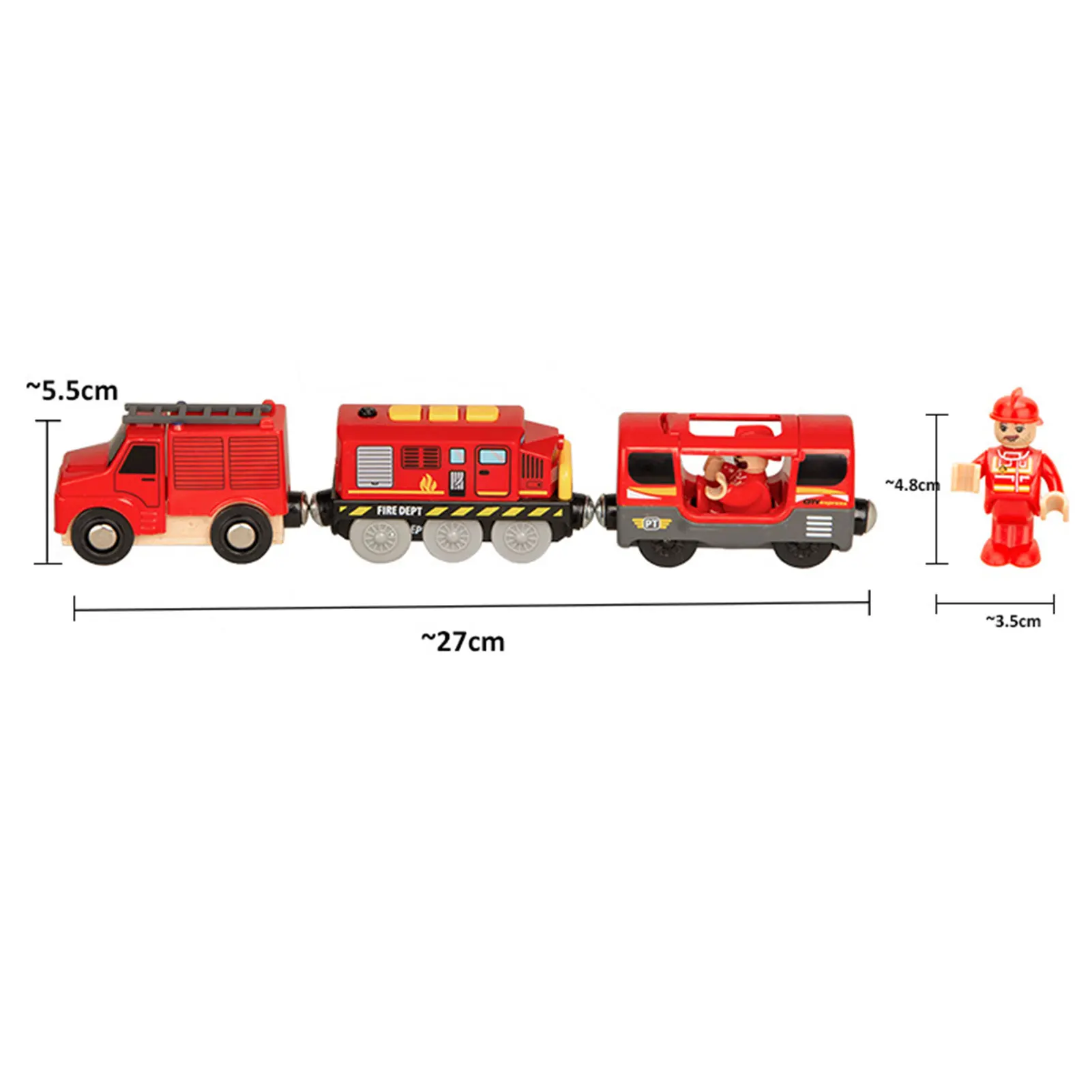

Magnetic Train Toy Wooden Track Brio Track Combination Electric Locomotive Compatible Magnetic Train