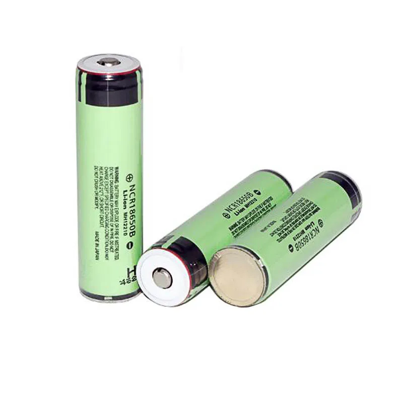 Литиевая аккумуляторная батарея Panasonic NCR18650B 100% в 3 7 18650 мАч для вентилятора
