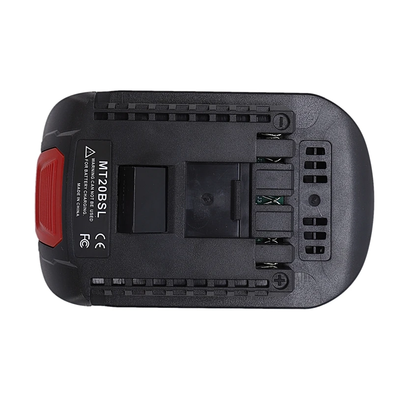 Адаптер аккумуляторов Makita 18 В/Bosch В MT20BSL для Li-Ion модели BL1830 BL1860 BL1850 BL1840 BL1820 |
