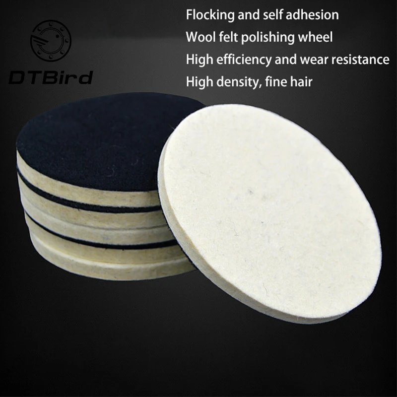 1 шт. полировальный диск для зеркального колеса из чистой шерсти подкладка флока