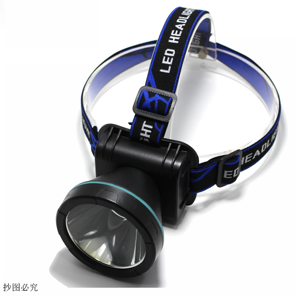 Светодиодный налобный фонарь перезаряжаемый 5000LM светильник 18650 фонарик