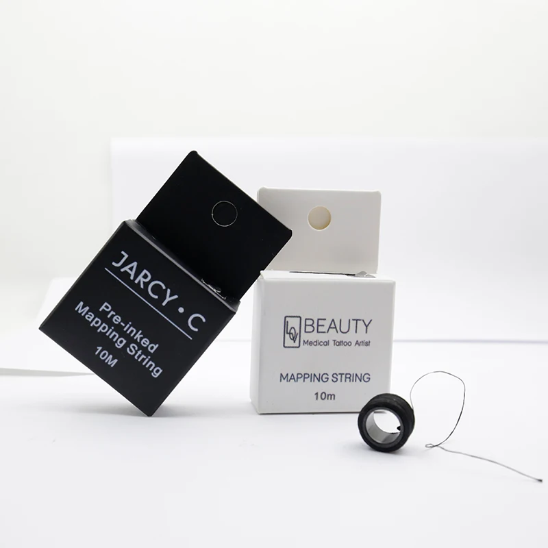 Микроблейдинг предварительно затвердевшая веревочка для сопоставления бровей