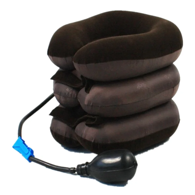 

U Shape Neck Pillow Air Inflatable Pillow Cervical Neck Head Pain Traction Support Soft Brace Device Head Back Shoulder Neck