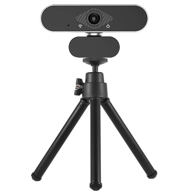 

Webcam PC USB Full HD 1080P Webcam for Computer Webcam Windows 10 Microphone Live Web Teaching with Desktop Tripod