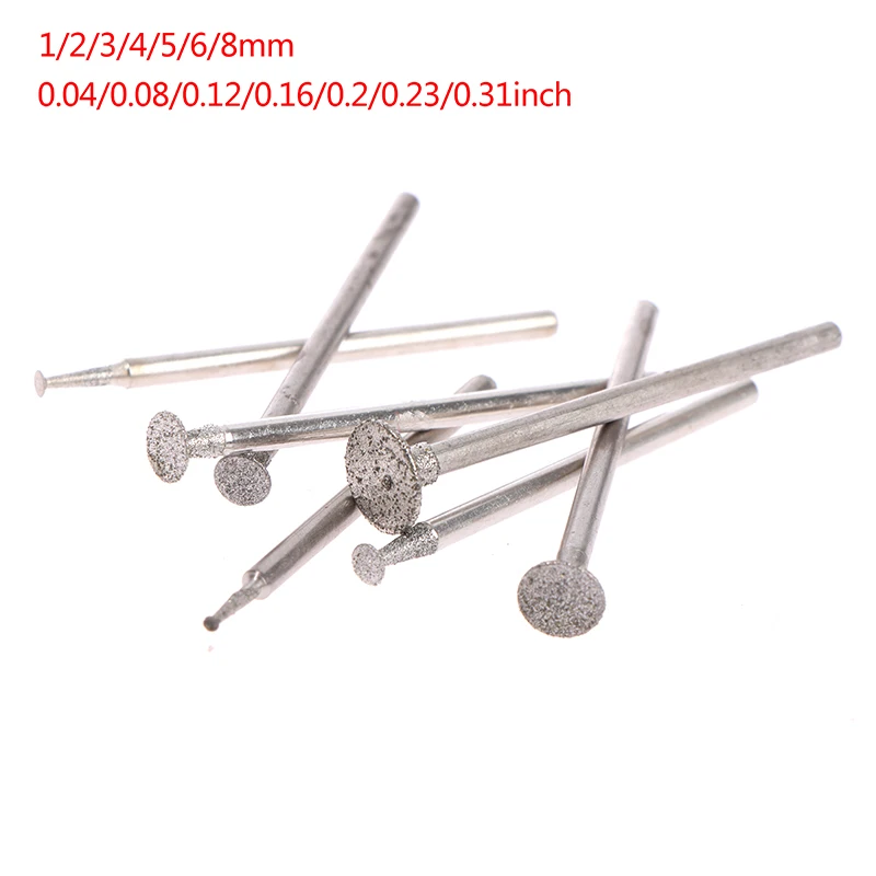 Алмазная шлифовальная головка для роторного инструмента Dremel 7 шт. 1-8 мм 2 35 |