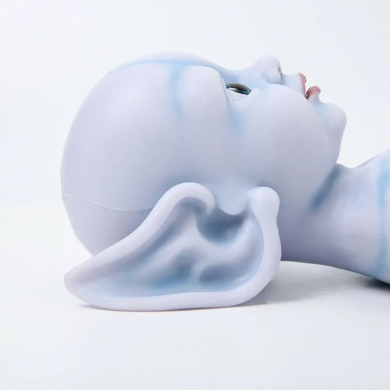 

18'' Fashion Full Silicone Doll Big Blue Eyes Cute Fairy Reborn Baby 2000g Girl American Girl Doll Toys Baby Dolls CN(Origin)