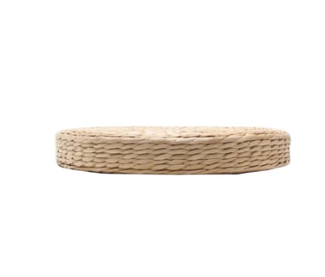 

Outdoor 40*6cm Floor Seat Cushion Zen Dining Room Cushion Pad Pillow Chair Grass Cushion Furniture Garden Round Beige Mat Pad