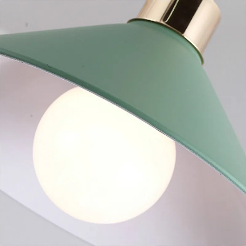 Красочный промышленный Ретро стиль ресторанная кухонная домашняя лампа