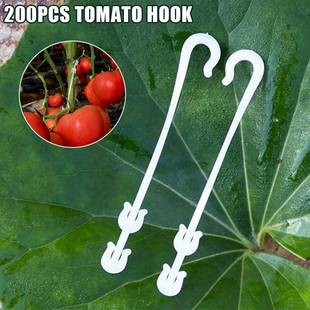 

1Set Tomato Fruit Hanging J Hook Plant Support Ear Hooks Stem Prevent Cluster From Pinching/Falling off Fixing the Plant Vines