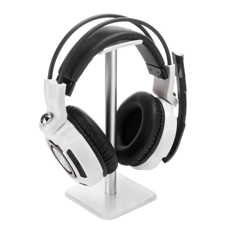 

New Desk Display Stand on Earphone Hanger Detachable Holder Simple Solid Color Headphone Bracket qyh