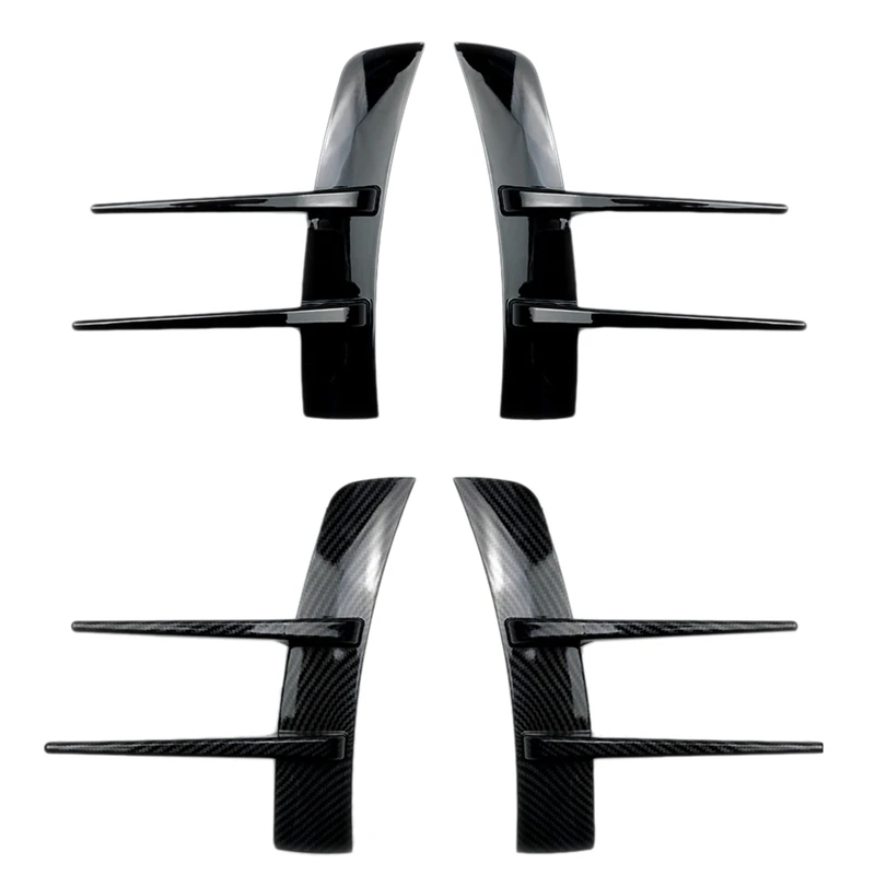 Автомобильный спойлер из углеродного волокна для переднего бампера Mercedes Benz a Class