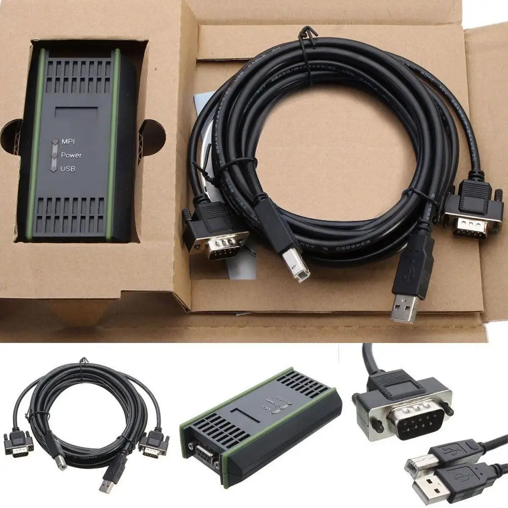 

2.5m USB PLC Programming Download Cable for S7-200/300/MPI 6ES7972-0CB20-0XA0