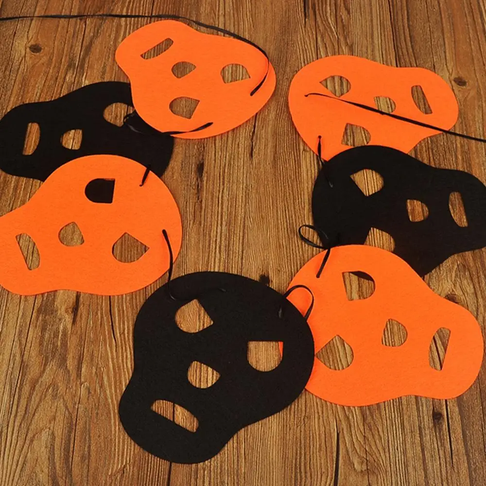 3 м разноцветная бумага флаг тыквы/летучей мыши/Призрак/Человека паука/Череп