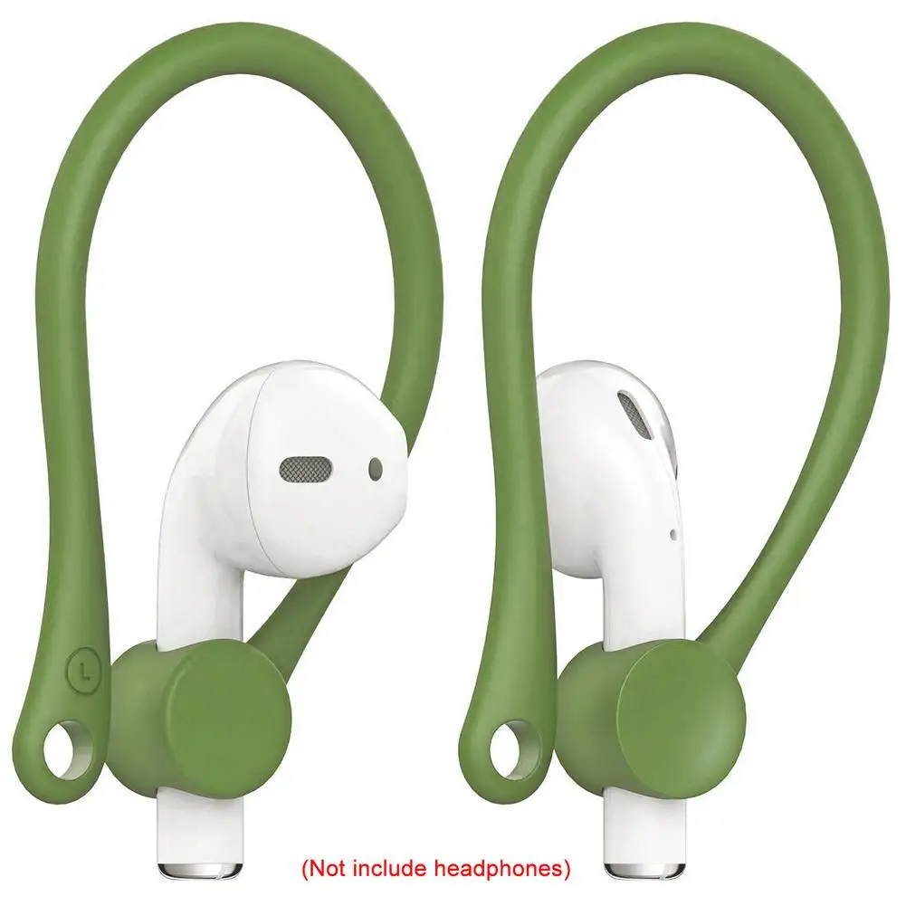 

Hot 2Pcs Mini Anti-fall Bluetooth Headset Earhooks Earphone Holder for Air-pods 1 2 3 cases