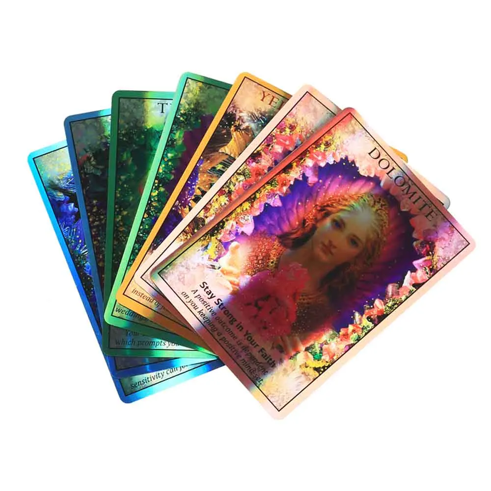 

Laser Crystal Angels Oracle Cards Tarot Game