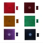 Скатерть с пентаграммой и мешочком, бархатная салфетка для алтаря