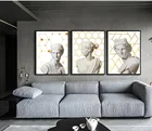 Современная Картина на холсте винтажные стильные плакаты греческая мраморная скульптура плакаты и фотообои для декора спальни