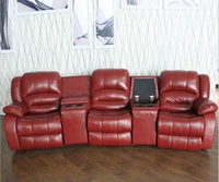 living room sofa recliner sofa real cow genuine leather sofa cinema theater sofa home furniture 3 seater chaise bed couch