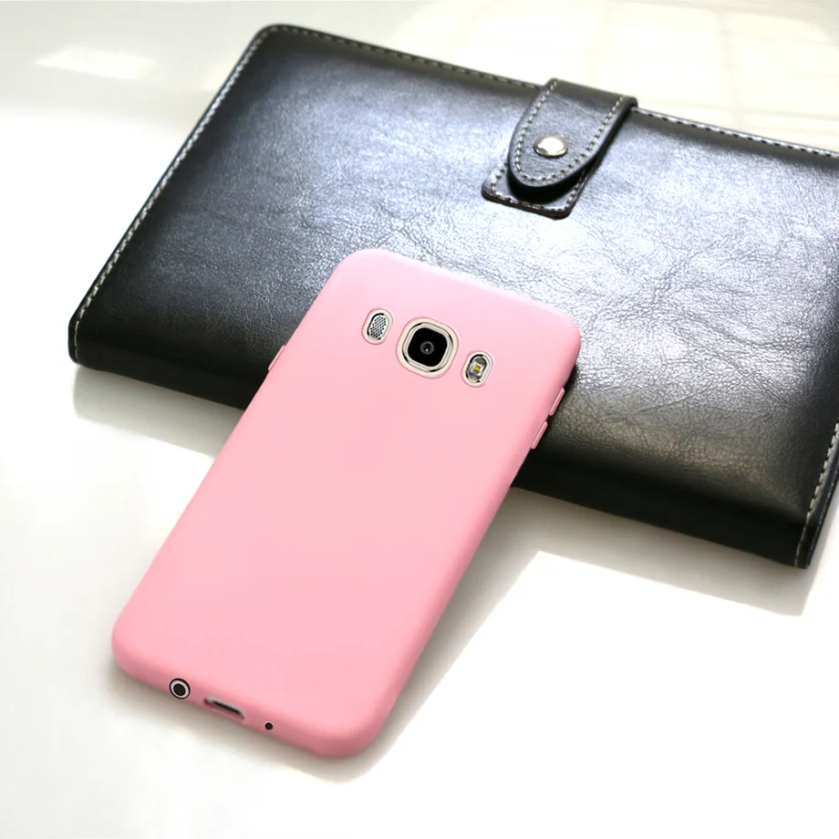 Для чехла samsung Galaxy J3 J5 J7 чехол J310 J510 J710 Карамельный Цвет Мягкая термополиуретановая накладка на заднюю панель Fundas для samsung J3 J5 J7 6 Чехол