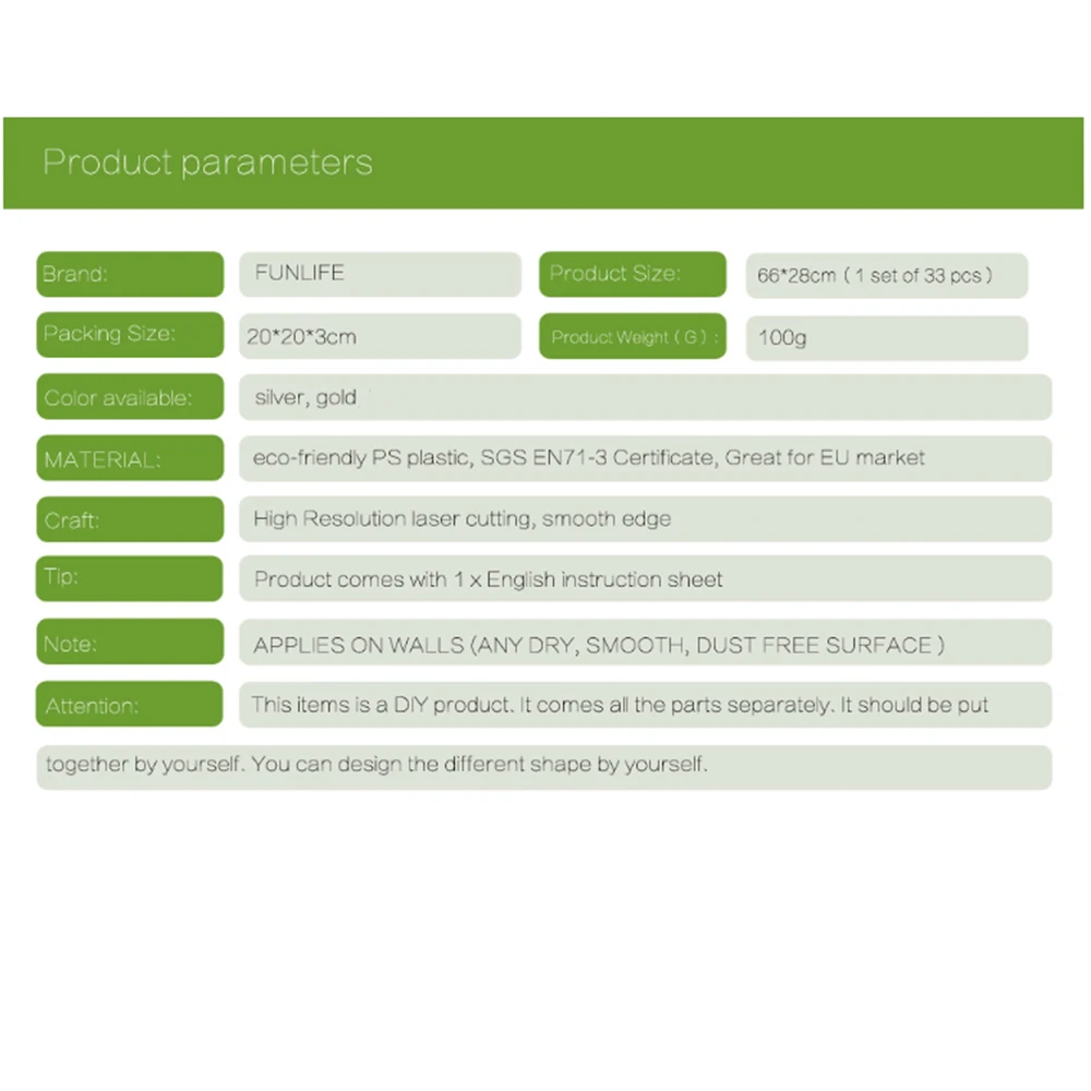 33 шт. декоративные наклейки на стену шт.|Наклейки стену| |
