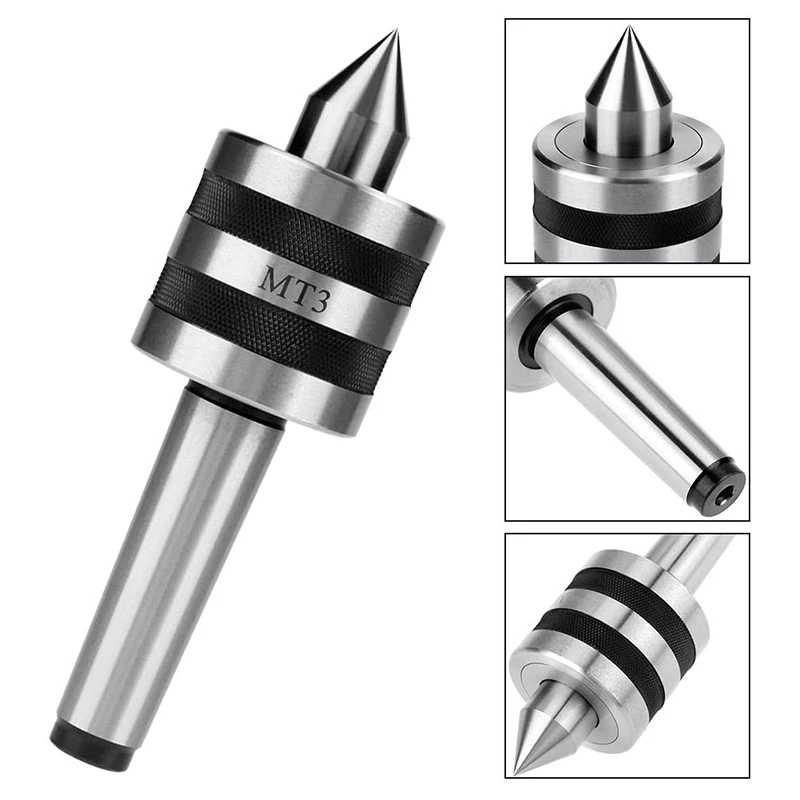 MT3 Вращающийся центр конический токарный инструмент Средний станок вращающийся