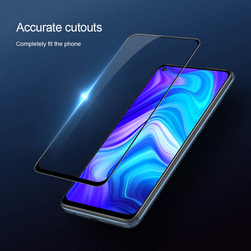 

For Xiaomi Redmi note 9 Tempered Glass Full Coverage Nillkin XD CP+MAX Full Screen Protector Glass For Xiaomi Redmi 10X 4G