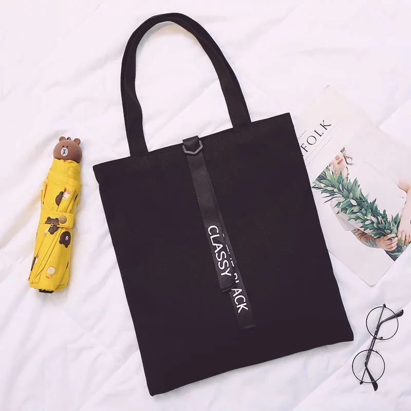 Однотонная сумка для покупок мужчин и женщин популярный шикарный холщовый