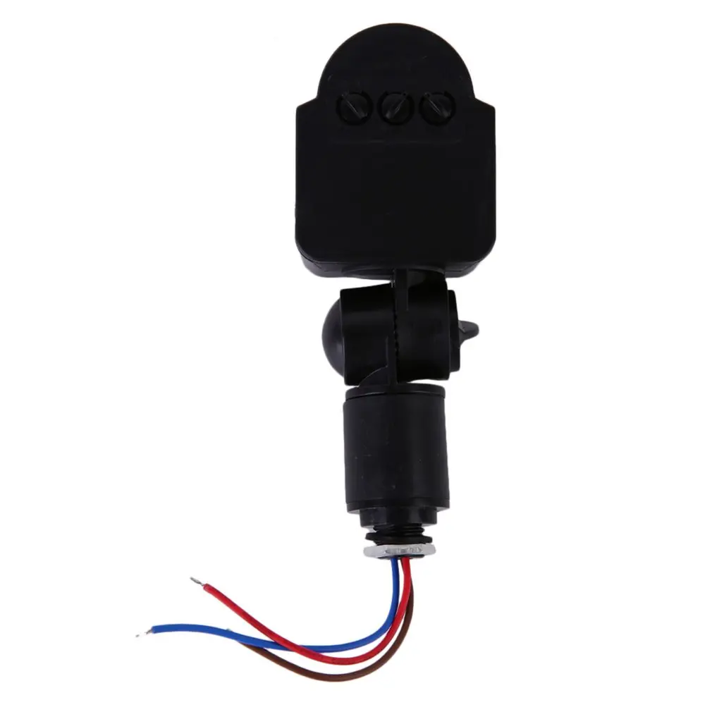 

Черный и серый автоматический светильник 12 м, 12 В, фотоэлемент безопасности, настенный светодиодный светильник, наружный радиочастотный, 140 ...