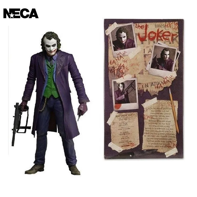 

NECA Action Figure Joker's Back to Soul JOKER Ornaments Jack the Clown Movable 18cm Model Boxed Doll Toy Funny Gift