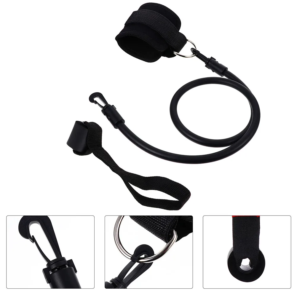 

1 Set Leg Buttock Fitness Resistance Band Ankle Buckles Pull Rope Accessories