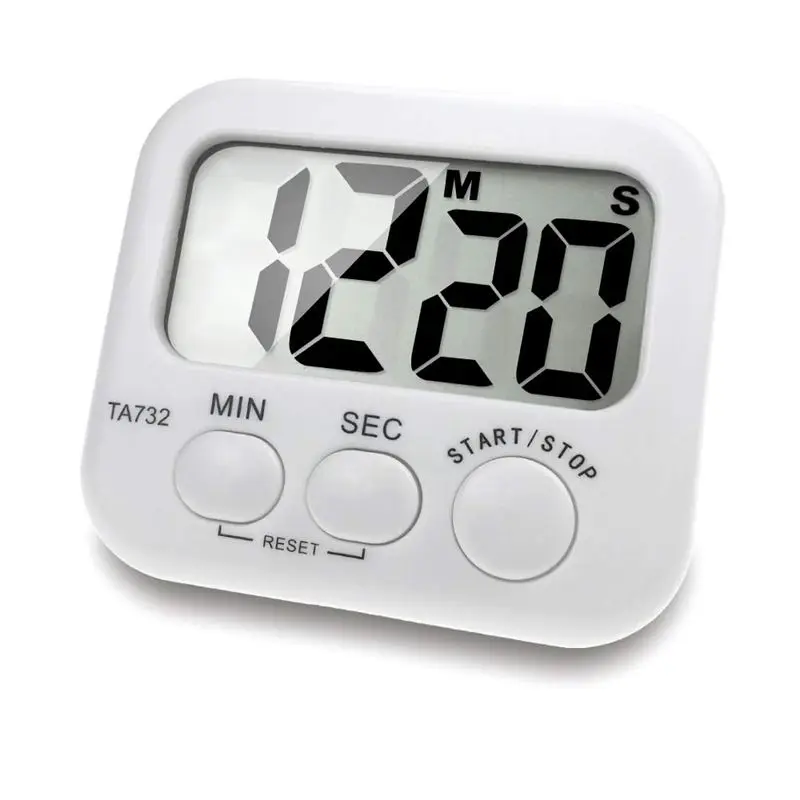 

Digital Kitchen Timer, Large Screen Large Font Display, Magnetic Back Cooking Timer, Loud Alarm