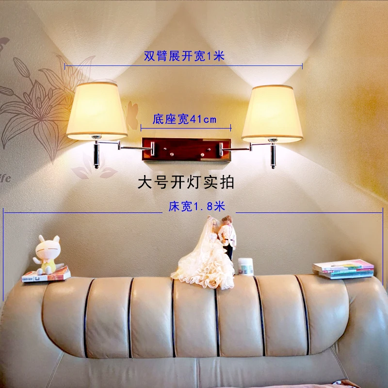 

Japan luminaria bedroom light glass ball aisle bedroom bedside cabecero de cama lampara pared