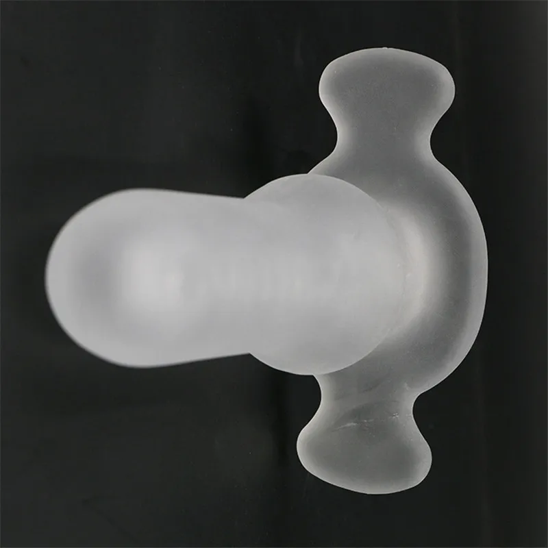 Силиконовая полая Анальная пробка фаллоимитатор втулка для пениса стимуляции