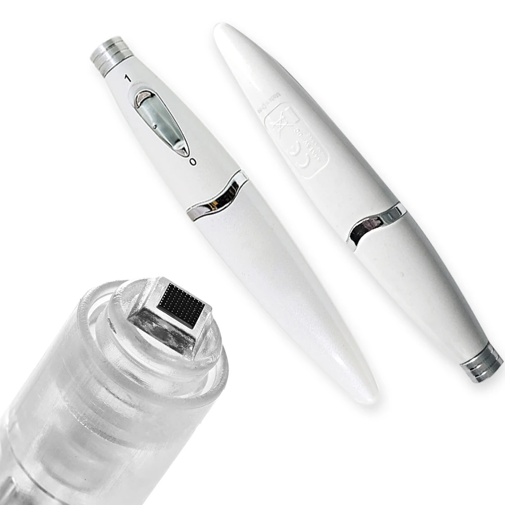 Nano Microneedling пера кожи Mezoroller инструмент нано маска для удаления угрей массажер