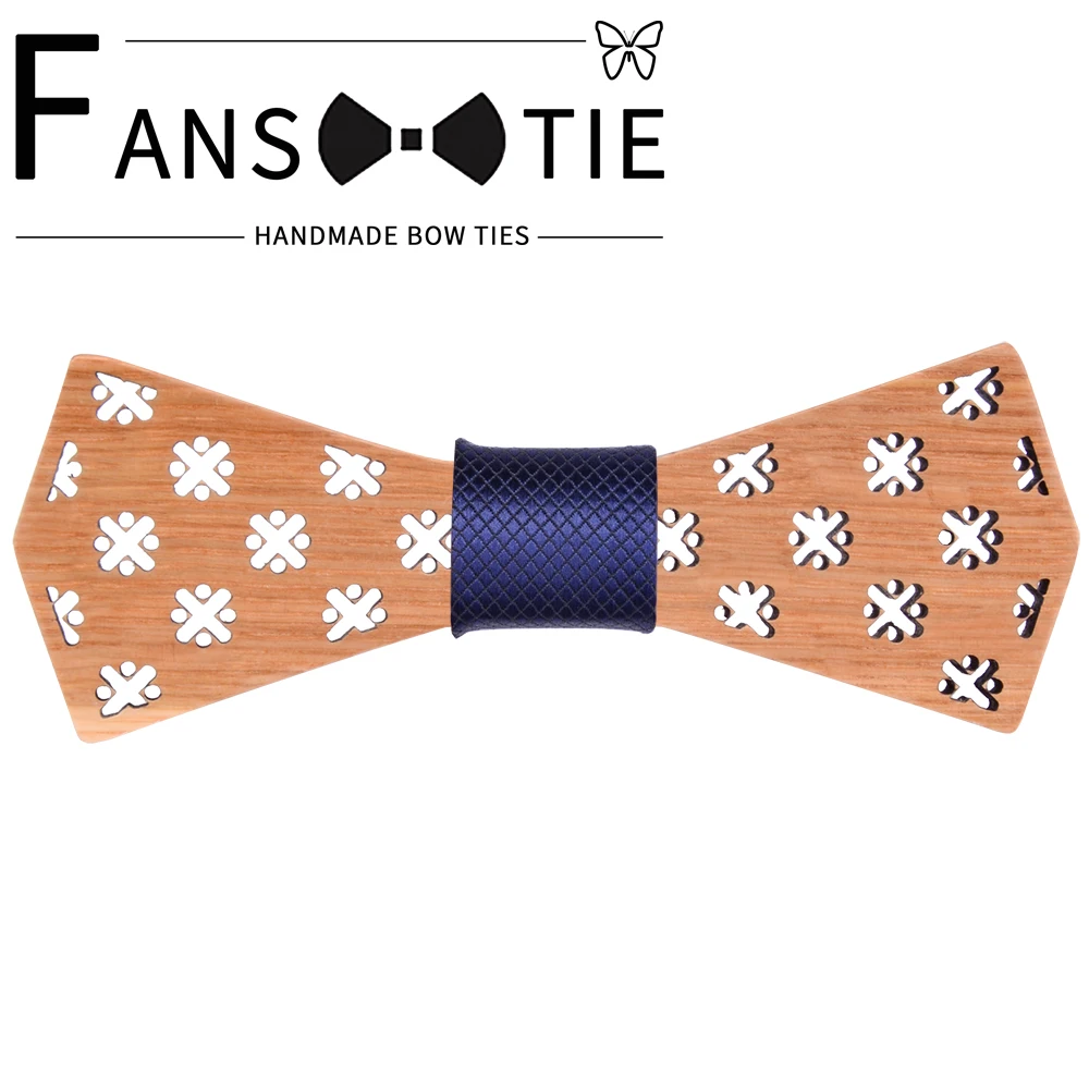 2020 новый модный 100% деревянный галстук-бабочка белый черный клетчатый цветочный