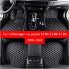 Автомобильные коврики для Volkswagen vw passat B3 B4 B5 - B8 2000-2018 Flash Mat кож специальные Авто накладки на ножках не оставят автомобильный коврик крышка