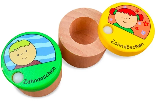 

top Wooden box Baby Tooth Box Kid Teeth Box Storage Infant Umbilical Keep Collect Child Souvenir Gift new birthday girl boy gift