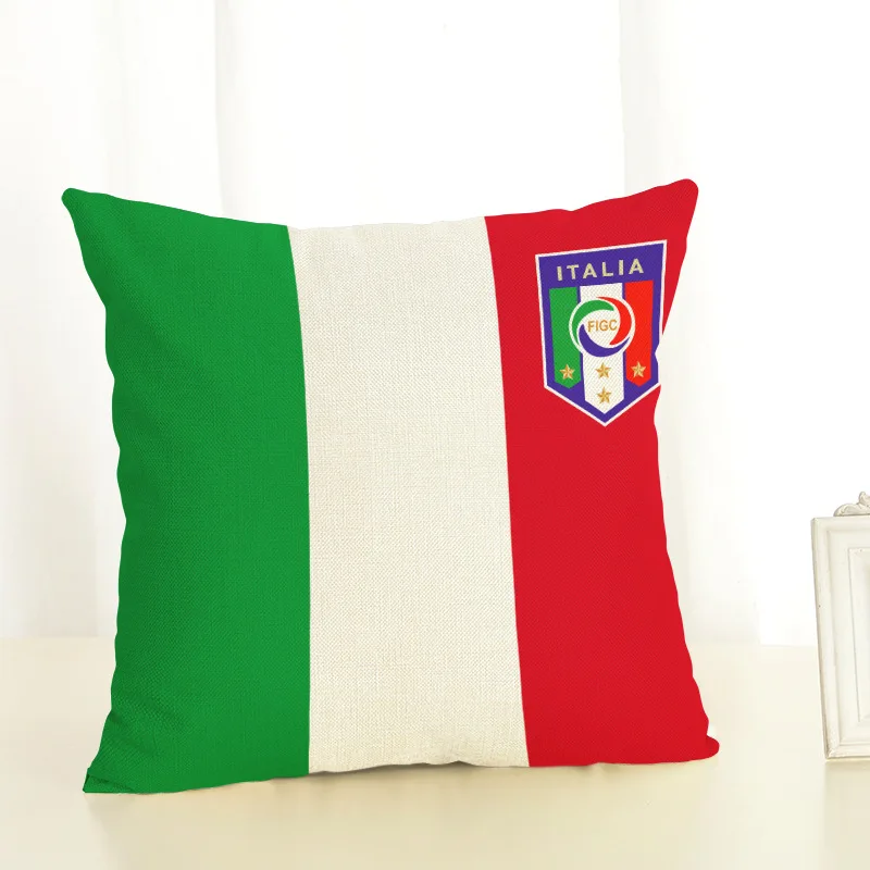 Скандинавский Национальный флаг домашний декор наволочка льняная хлопковая