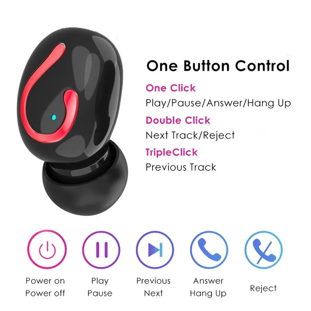 Q82 Bluetooth 5 0 наушники с цифровым дисплеем мини беспроводная стерео игровая