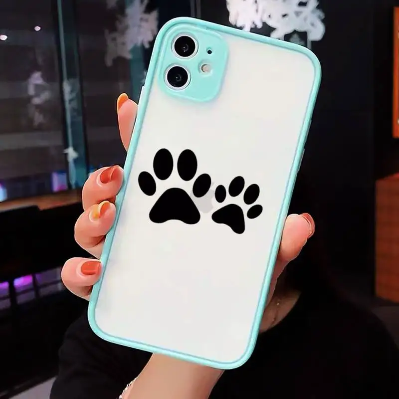 

Clouds Sky air Ticket Phone Case For iPhone 12 11 Mini Pro XR XS Max 7 8 Plus X Matte transparent blue Cover