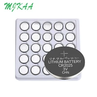 25pcs cr2025 3v lithium coin cells button battery br2025 dl2025 kcr2025 2025 l12 ee6226