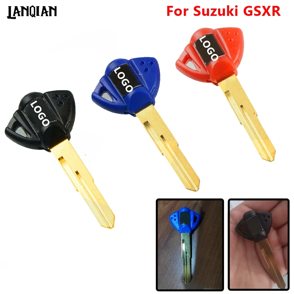 Ключи от мотоцикла кольца ключи Embryo неразрезанный брелок для Suzuki GSXR 400/600/750/1000/1300 | Замки и затворы -32818901151