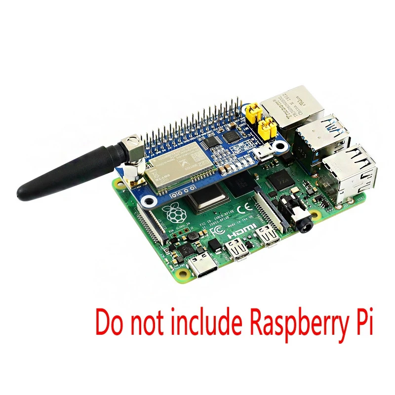 

Waveshare SX1262 868M LoRa HAT Based on SX1262 Covers Frequency Band Suitable for Raspberry Pi,Industrial Control