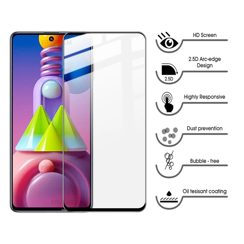 Защитное стекло 9D для Samsung Galaxy S10e S10 Lite Note 20 10 M21 M31 M31S M30S M51 M12 M42 M02 M02S M01 - купить по