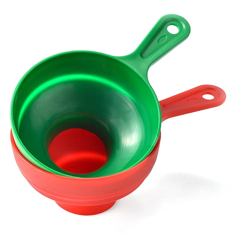 

PP Plastic Folding Telescopic Funnel Kitchen Oil Funnel Jam Funnel Filling Wide Mouth Funnel Mini Funnel Kitchen Tools