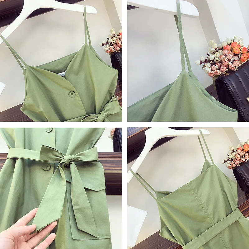 Женский комплект из двух предметов Trytree повседневный однотонный Свободный Топ с